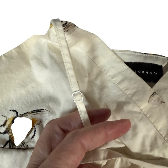 Victoria Beckham for Target Ivory Tank Top With Bee Print - Picture 7 of 15